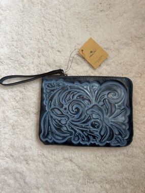 Patricia Nash Cassini Leather Wristlet